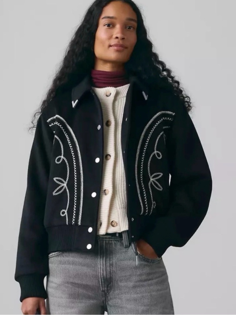 Levi's Lennox rodeo embroidered jacket- Brand New With Tags